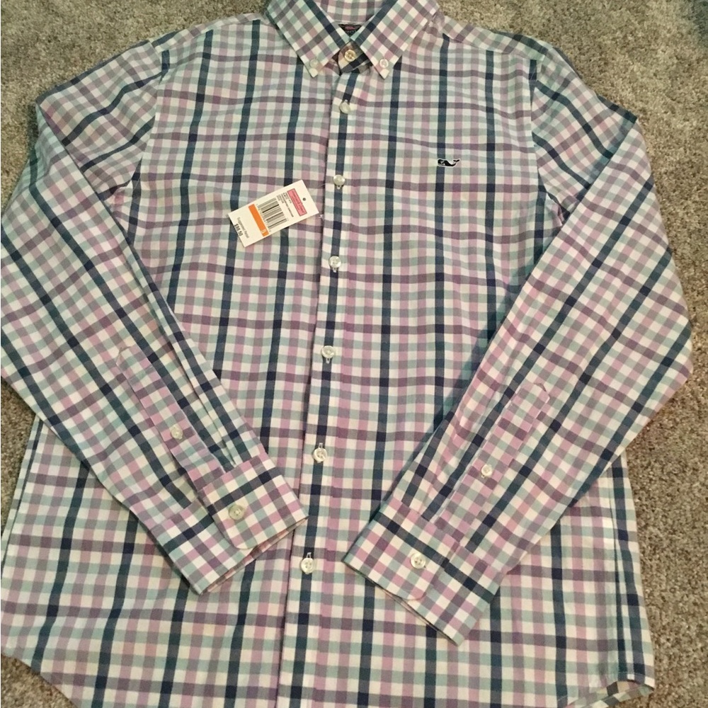 Vineyard vines slim fit whale shirt NWT